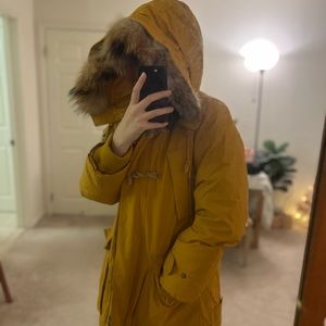 Winter Parka Color Mustard